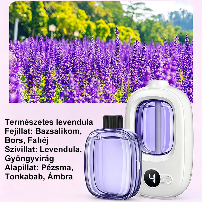 Přesně načasované rozstřikování – zabraňuje zvyknutí si na vůni, trvalá svěžest – Inteligentní aromaterapeutický difuzér – S platbou při převzetí! 🌸