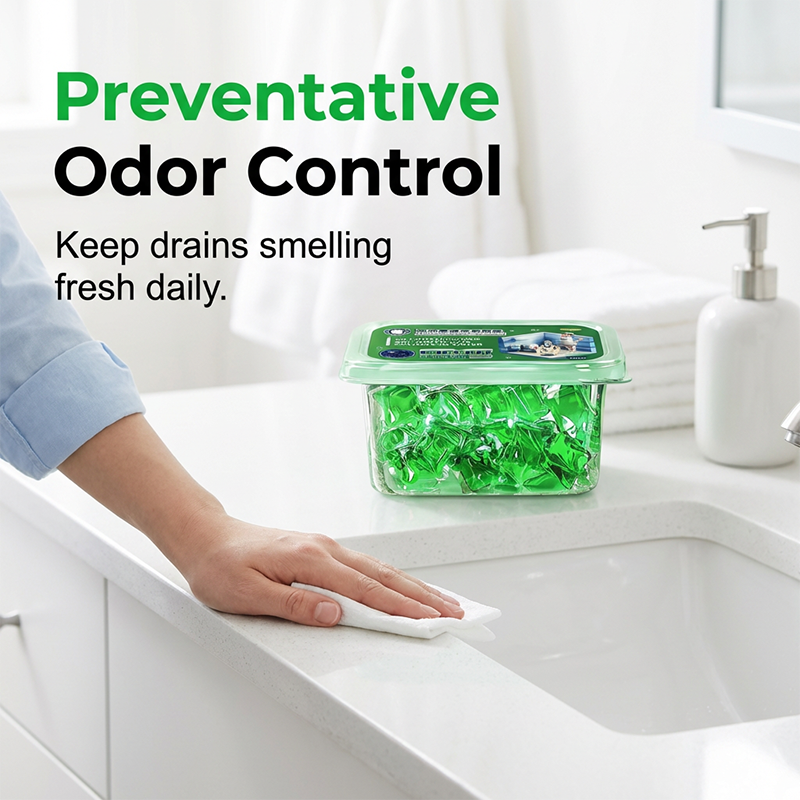 🏠💧Kapsle deodorantu do odpadu – Bioenzymatické složení neutralizuje pachy u zdroje. Okamžitě svěží vůně, bez agresivních chemikálií. Rozlučte se s trapnými pachy. 🚰✅