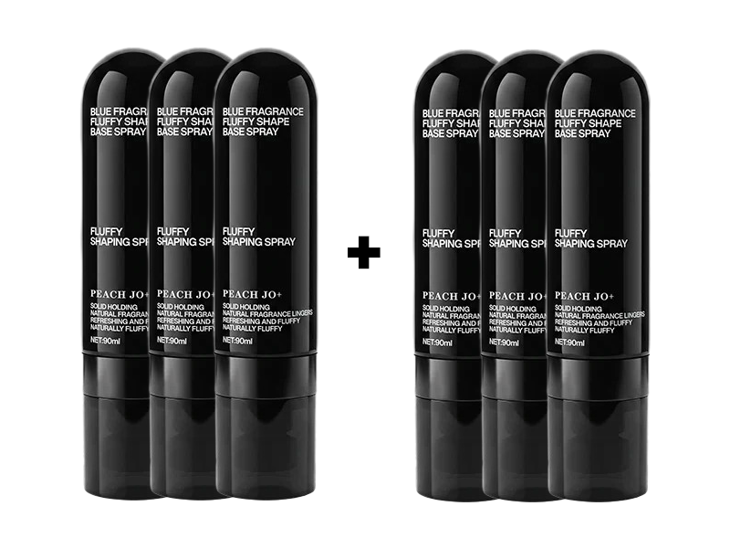 🔥🎁Nowość 50% TANIEJ🔥90 ml Spray do stylizacji włosów Fluffy Hair – objętościowy spray o długotrwałym działaniu i zapachu brzoskwini