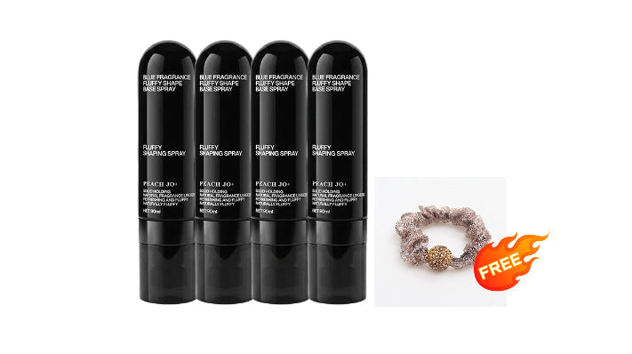🔥🎁Nowość 50% TANIEJ🔥90 ml Spray do stylizacji włosów Fluffy Hair – objętościowy spray o długotrwałym działaniu i zapachu brzoskwini