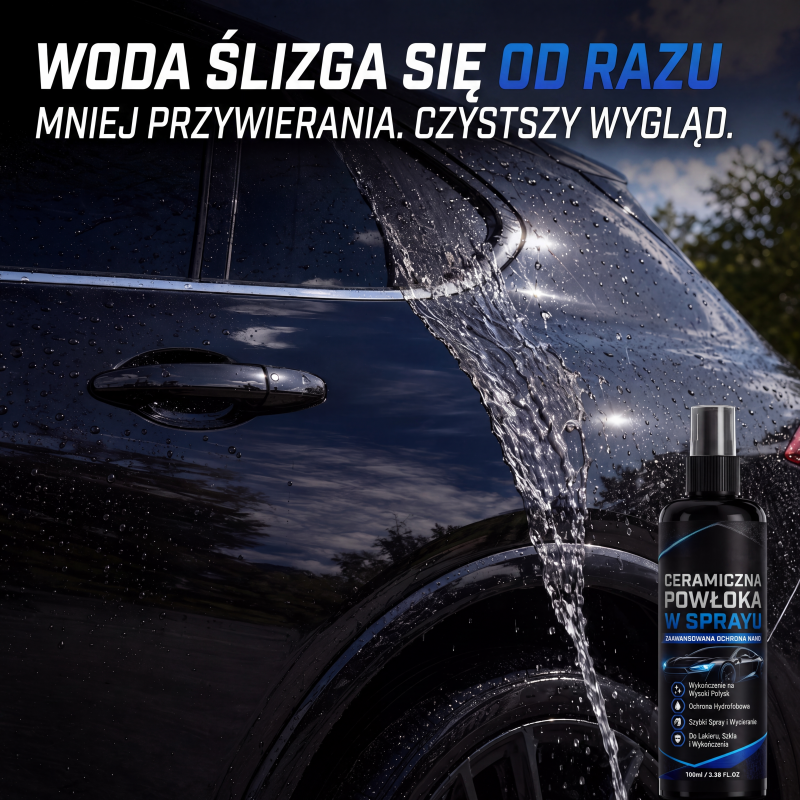 Keramický nano povlak ve spreji pro automobily