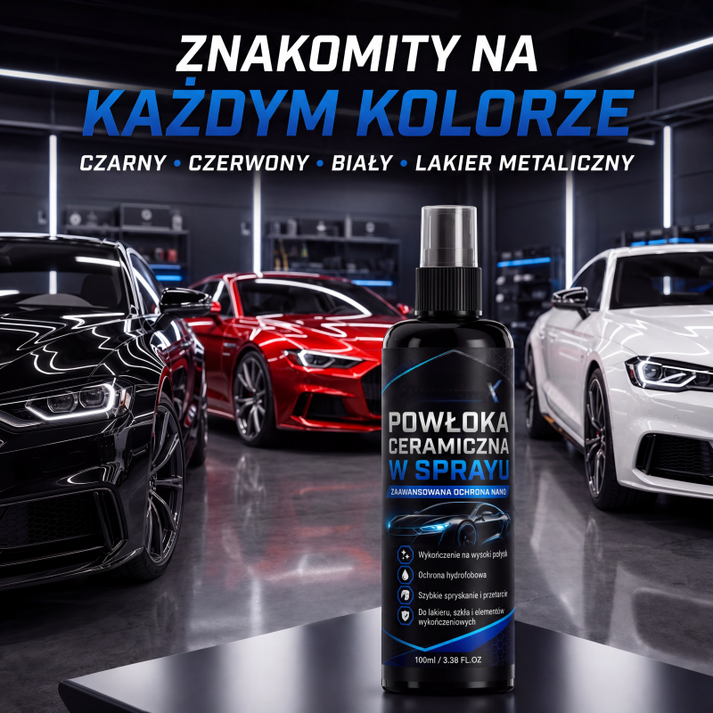 Keramický nano povlak ve spreji pro automobily