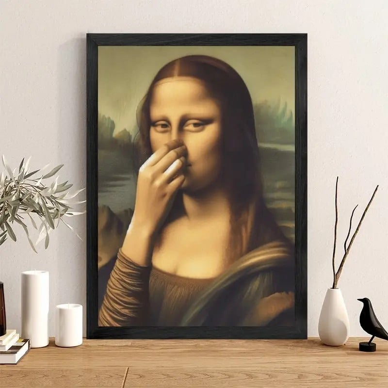 🔥Speciální cena dnes 9,99 dolarů!!!🎁🎨🧻Zábavné bezrámové koupelnové dekorace – přidejte si trochu svátečního smíchu! 😂
