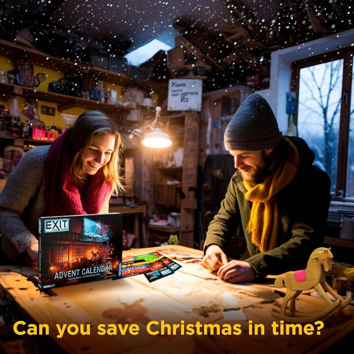 ⏰ POSLEDNÍ DEN SLEVA 50 % - 🎄 Unikněte z dílny! Adventní kalendář - 🗝️✨ 24 dní plných logických dobrodružství a zábavy 🔥