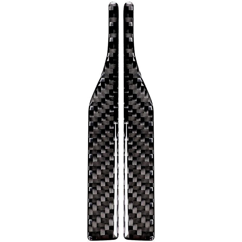 Samolepka na zrcátko z uhlíkových vláken s ochranou proti nárazu a logem