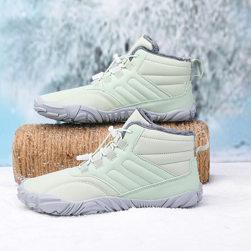 PROTISKLUZOVÉ A VODEODOLNÉ ZIMNÍ BEZOPATKOVÉ BOTY (UNISEX)👟