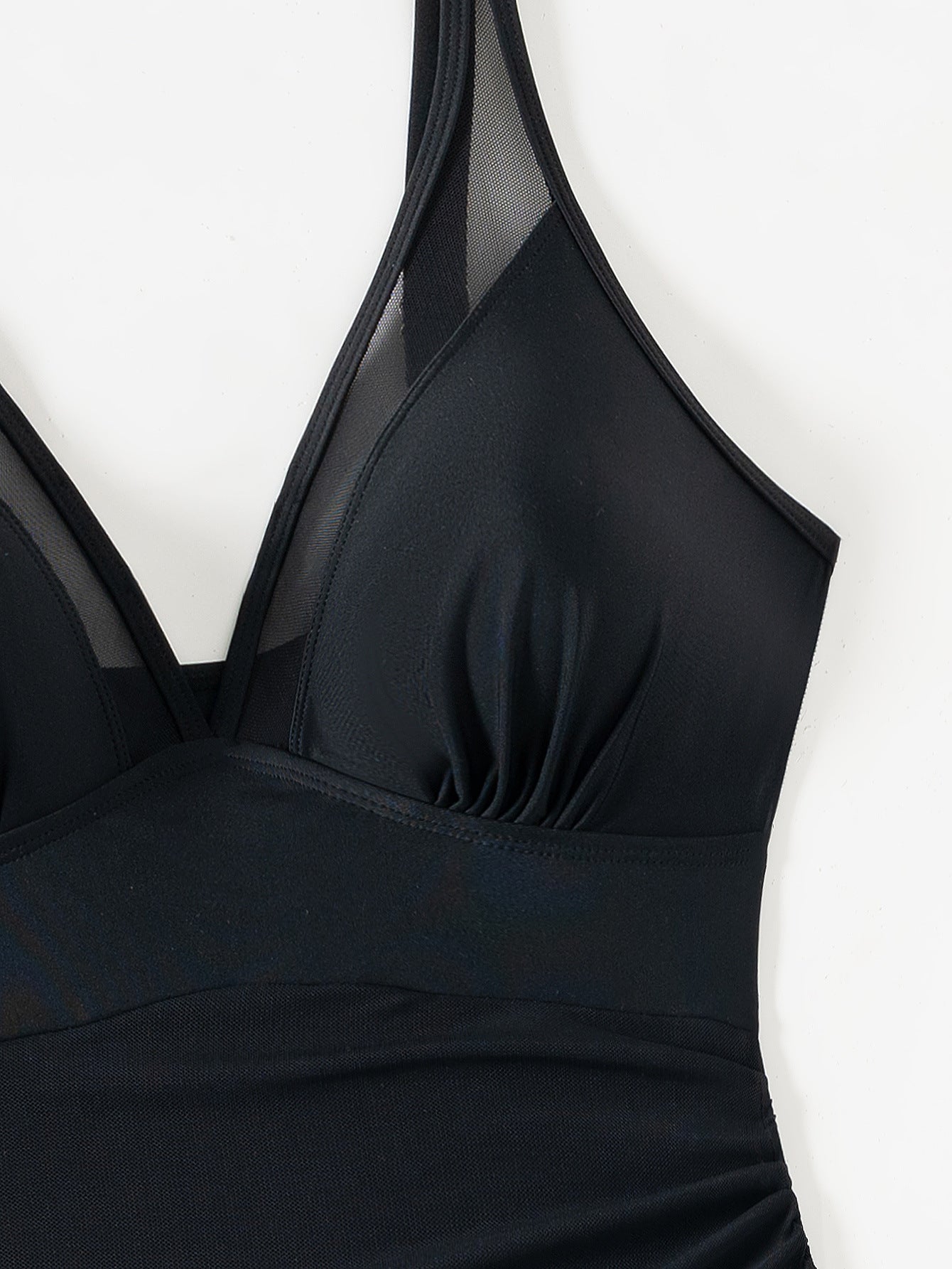 Zeštíhlující plavky se síťovinou průhlednými Sarong Wraps