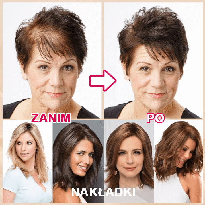 ✨Prodyšné přírodní vlasy pro ženy s řídnoucími vlasy💁‍♀️