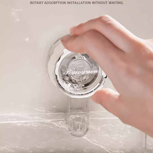 Průhledný nástěnný úložný prostor bez vrtání: Odnímatelný, multifunkční trojúhelníkový a obdélníkový úložný prostor bez vrtání