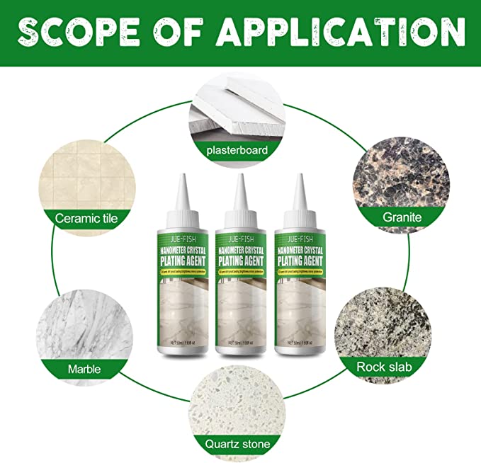 Činidlo pro pokovování kamennými nanokrystaly