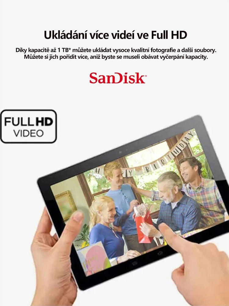 Vysokorychlostní mobilní pevný disk SSD