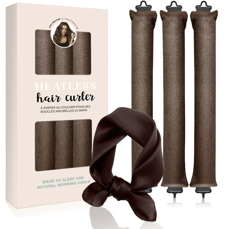 Speciální nabídka -49% SLEVA🔥Saténová sada na kulmy bez tepla