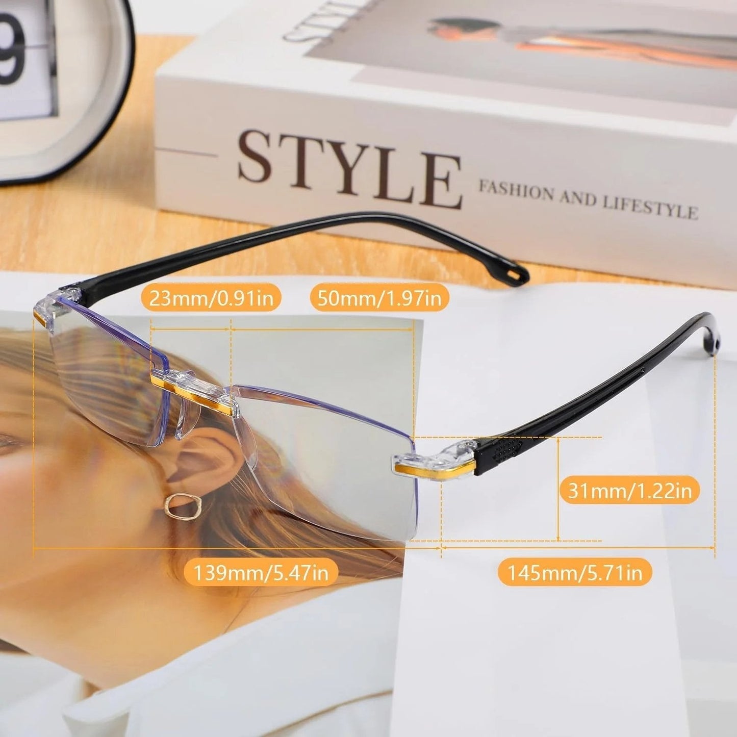 👓🌄Smart Zoom multifokální brýle – jasné vidění na blízko i na dálku, vše v jednom