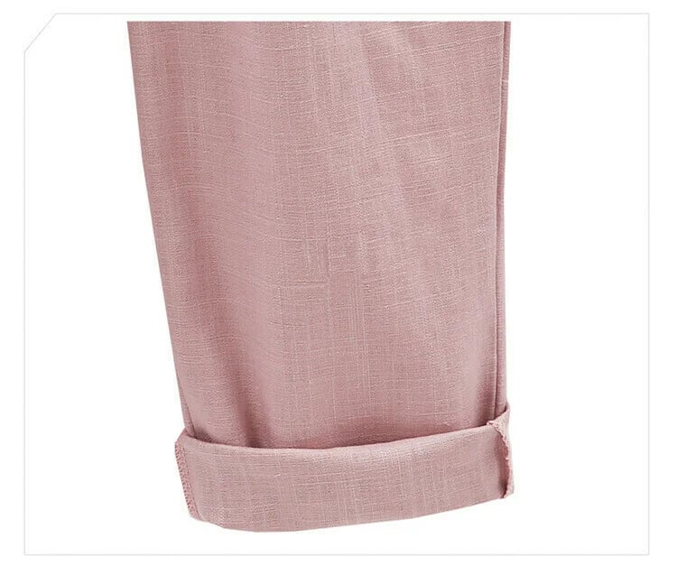 Volné jednobarevné šortky plus size s elastickým pasem