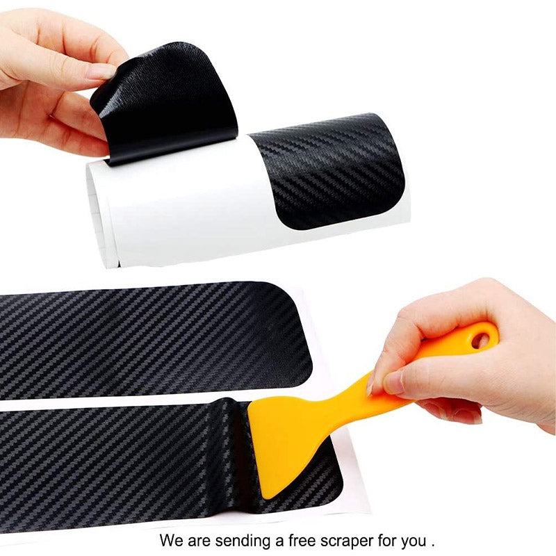 🚗Nálepka na prah dveří z uhlíkových vláken