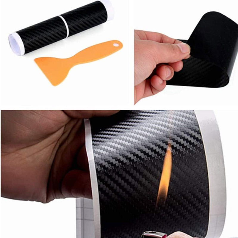 🚗Nálepka na prah dveří z uhlíkových vláken