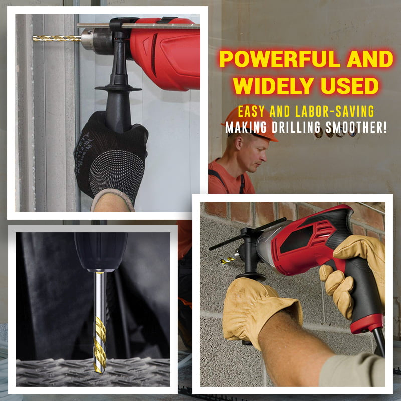 Trojhranný vrták z wolframové oceli s vysokou tvrdostí