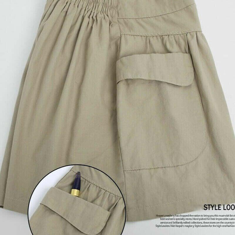 Plážové ležérní horké šortky s elastickým pasem