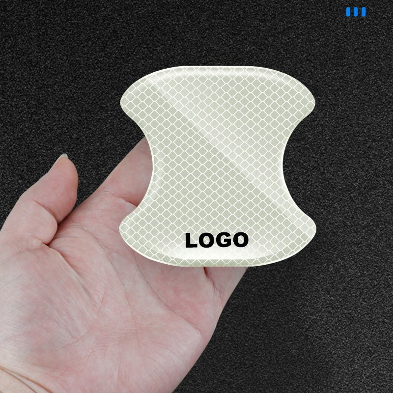 Samolepka na kliku dveří auta (výplň dveří + protikolizní lišta / sada 8 ks)