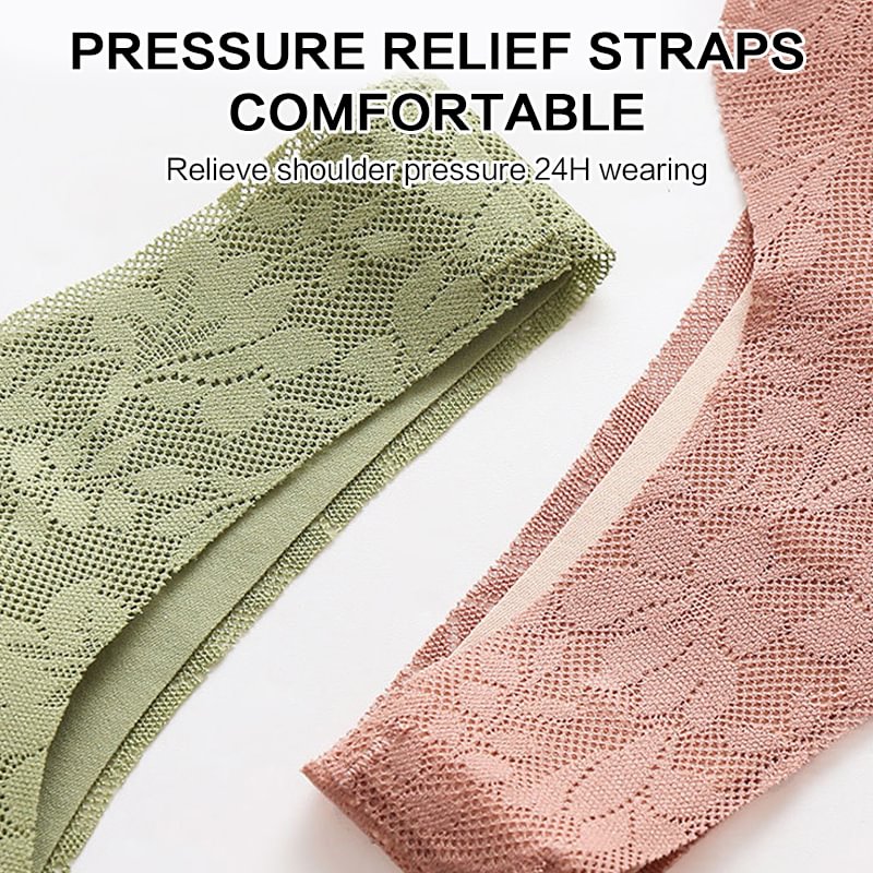 💥 Kup 1 a 1 zdarma 💥 Dámská lehká přední podprsenka na knoflíky bez ocelového kroužku