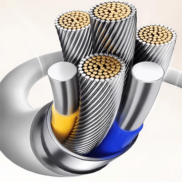 🔥Nabíjecí kabel USB 4 v 1, rychlé nabíjení⚡