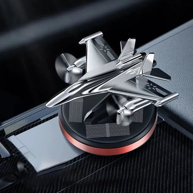 Dekorace do auta s aromaterapií, solární letadlo