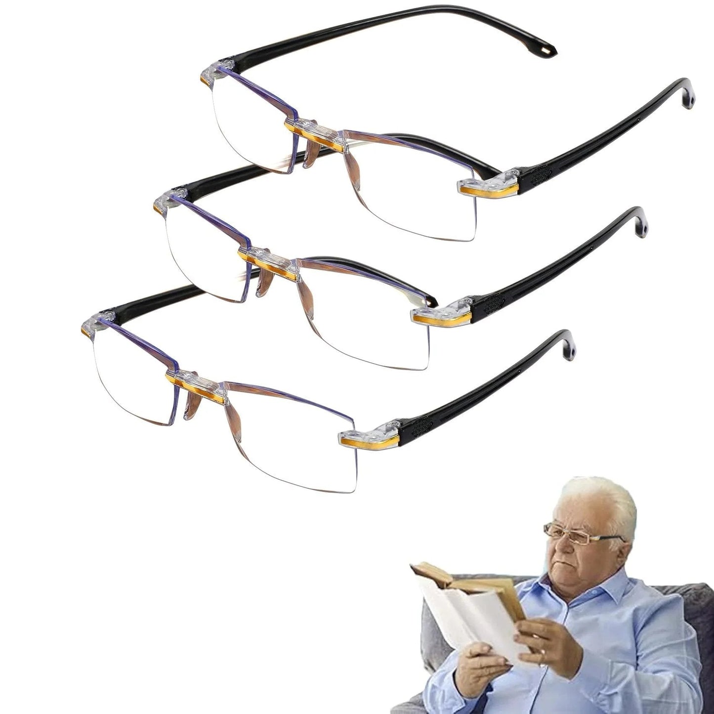 👓🌄Smart Zoom multifokální brýle – jasné vidění na blízko i na dálku, vše v jednom