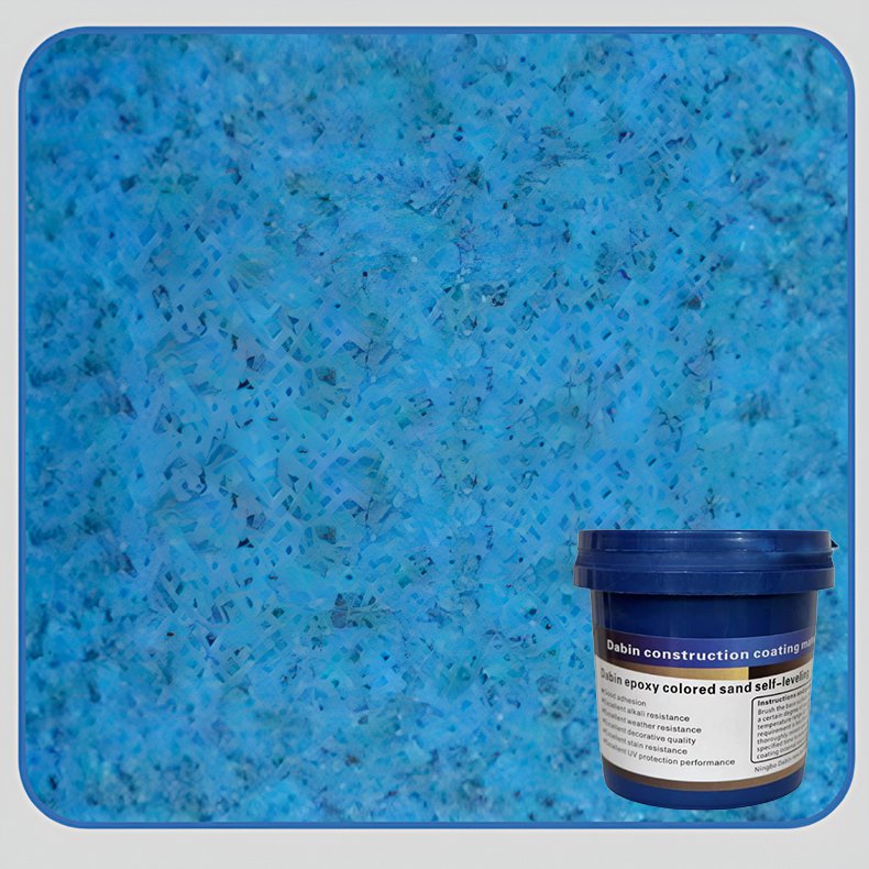 [Německé řemeslo]Modernizace epoxidového barevného pískového podlahového nátěru