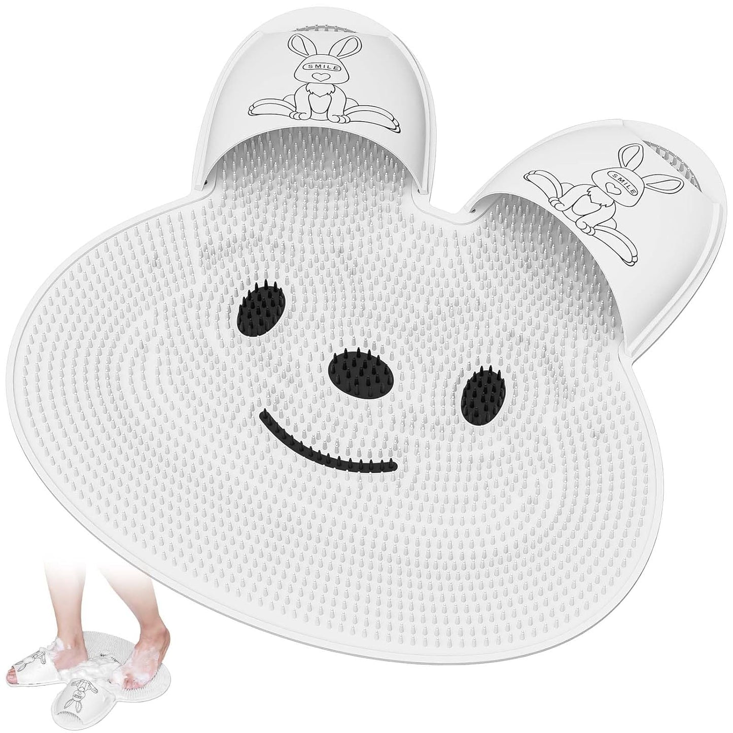 Extra velká podložka na čištění nohou ve sprche