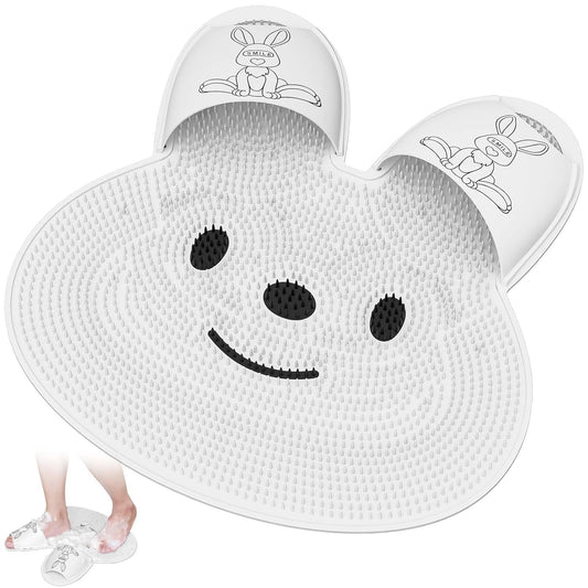 Extra velká podložka na čištění nohou ve sprche