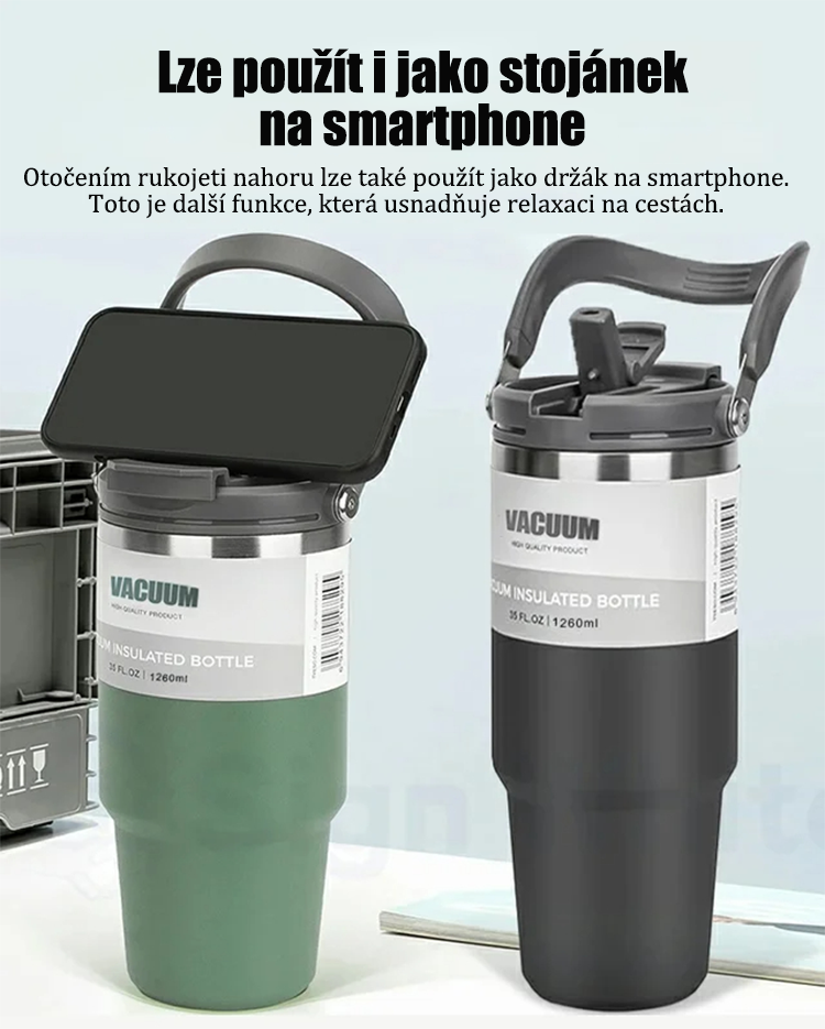 [Velkokapacitní]termální a chladicí hrnek