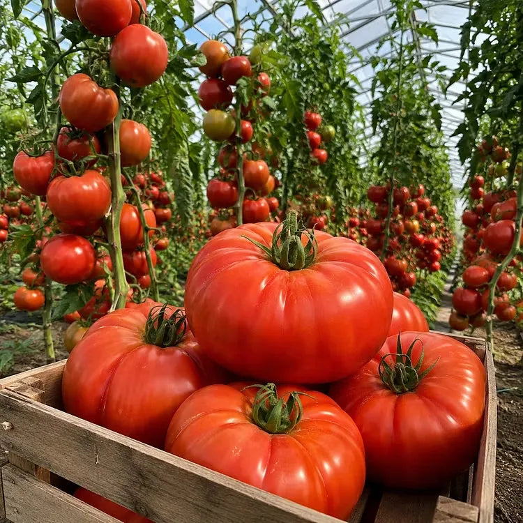 🍅 Semena rajčat Giant Vineman – Pěstujte si doma velká a lahodná rajčata
