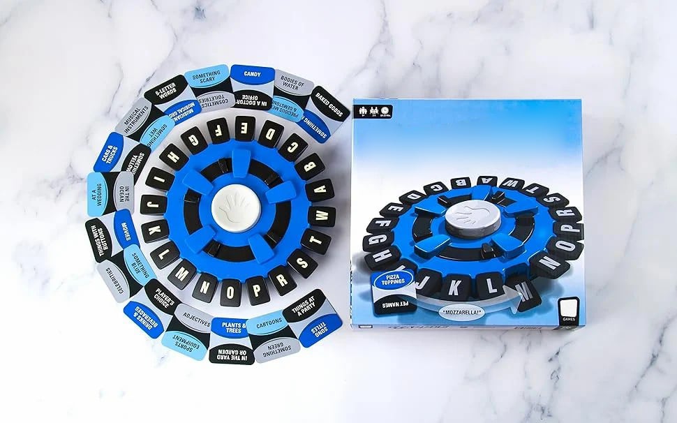 Slovní hra | Rychlá desková hra pro celou rodinu | Vzdělávací hra ideální pro všechny věkové kategorie