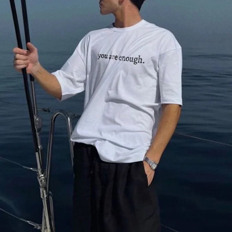 💥Nové unisex tričko s potiskem "Dear Person Behind Me" ve velké velikosti z roku 2025