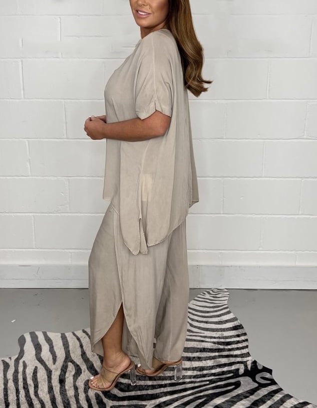 🎉Časově omezená nabídka 39% SLEVA💖Plovoucí 2dílná sada kalhot s rukávem