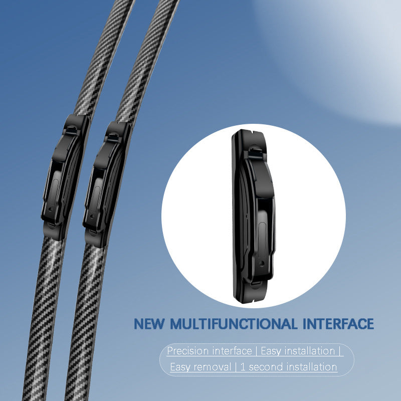 🌈 Tiché stěrače z uhlíkových vláken bez kostí