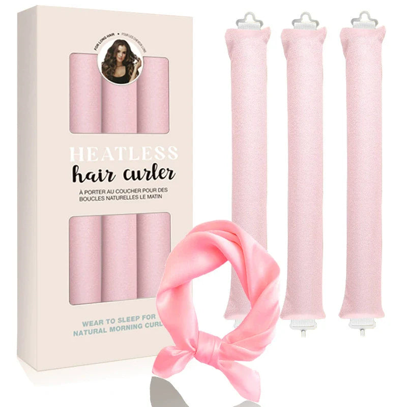 Speciální nabídka -49% SLEVA🔥Saténová sada na kulmy bez tepla