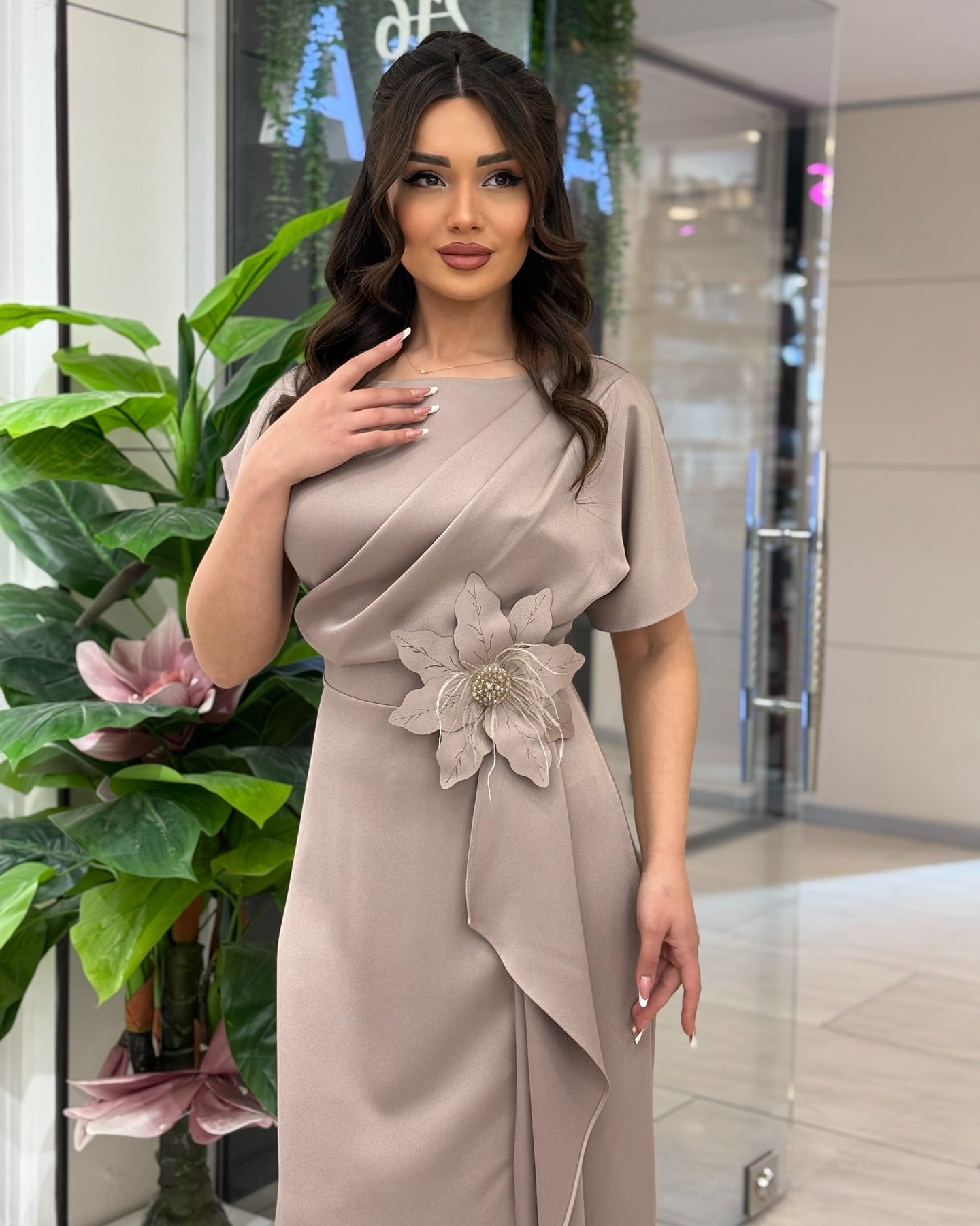 🌼Dámské šaty s květinovým, sexy vzorem a temperamentem