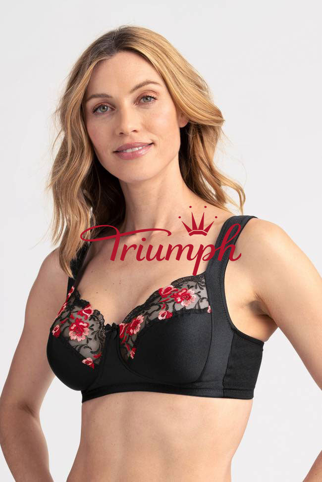TRIUMPH - 3 KS (65A-120H) 💝 VYŠÍVANÉ BÍLÉ BÍLÉ ODĚVY ✨