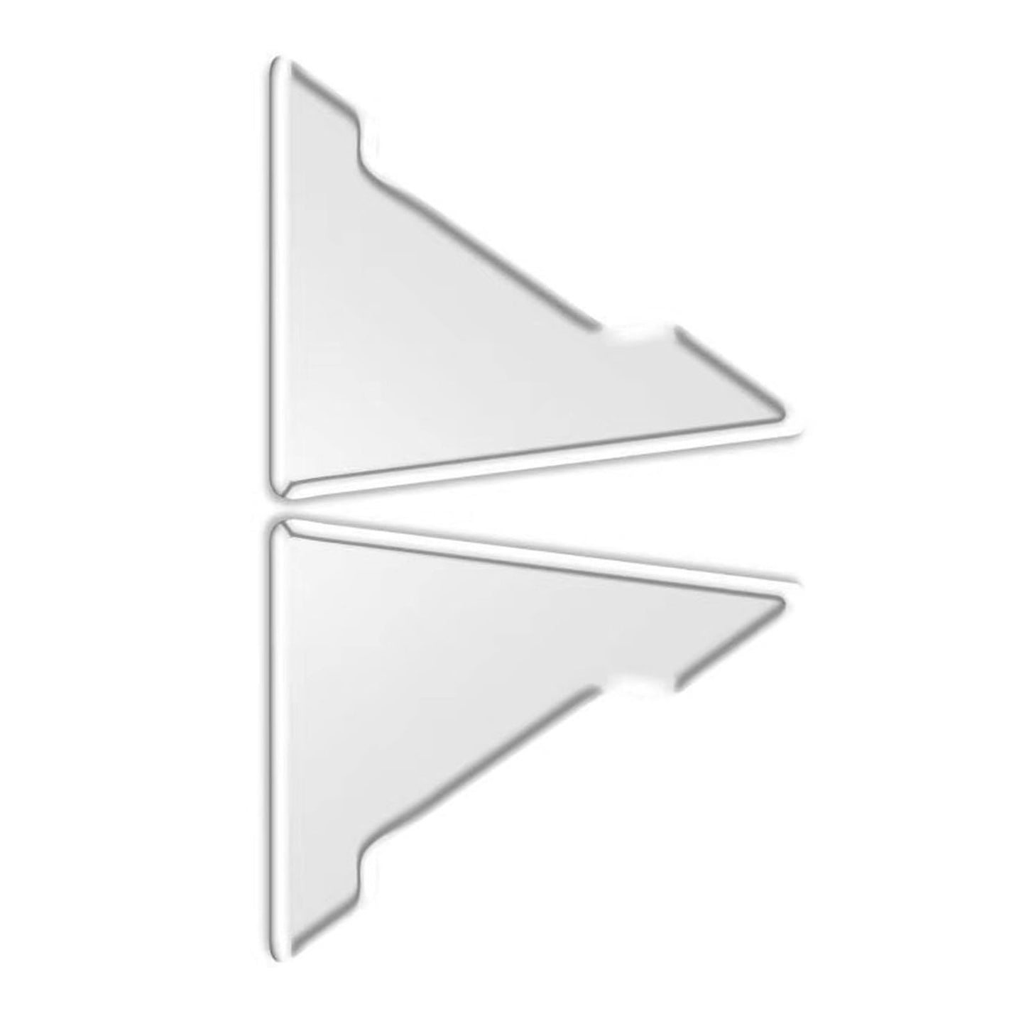 Průhledné ochranné kryty hran dveří auta