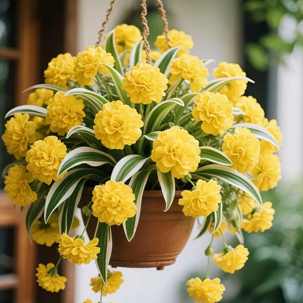 🌼 Voňavé zlaté cibulky obřích pavoučích rostlin