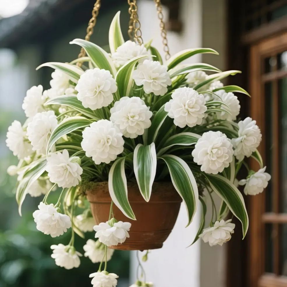 🌼 Voňavé zlaté cibulky obřích pavoučích rostlin