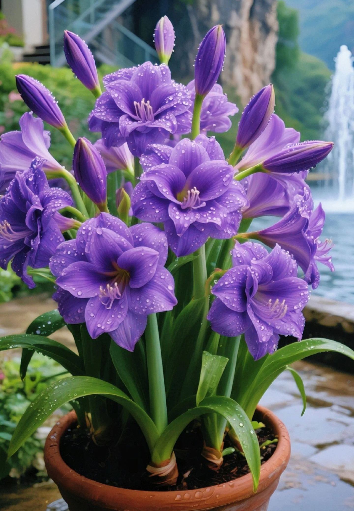 Cibule vonných amarylis s dvojitými okvětními lístky