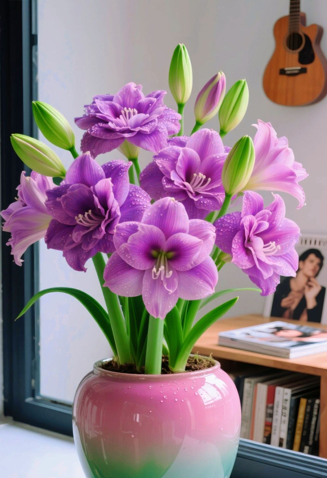 Cibule vonných amarylis s dvojitými okvětními lístky