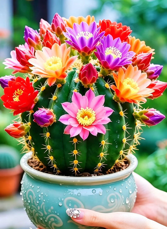 🌵 Seznamte se se svým novým nejlepším přítelem – kaktusem Gymnocalycium baldianum! 💕