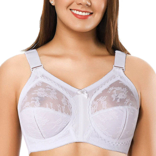 💖Triumph® 4 kusy v balení ✨Průhledná podprsenka bez pěny pro velká prsa