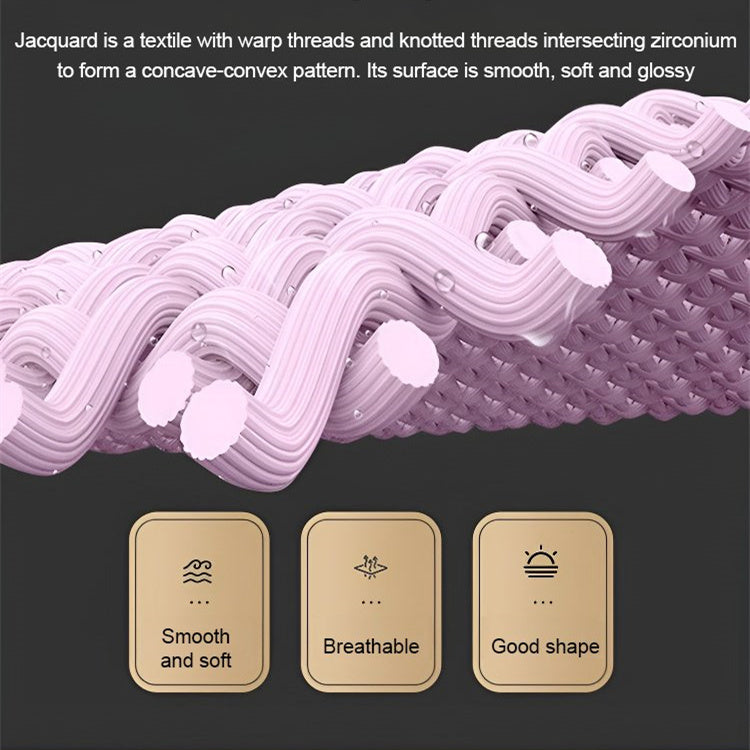 Evropská luxusní čtyřdílná saténová žakárová ložní souprava