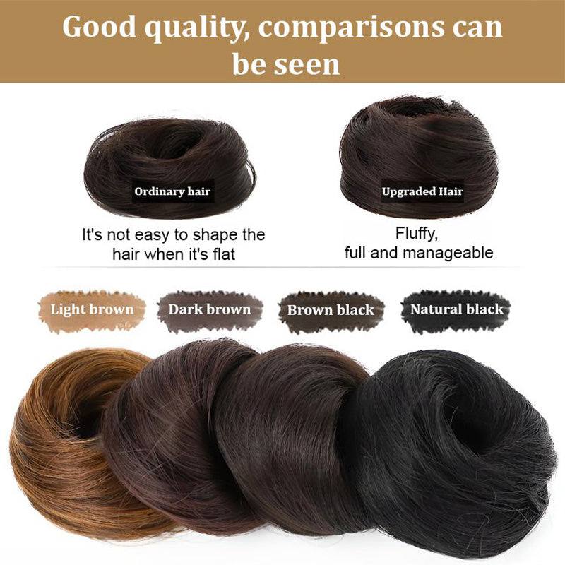 【✨ Rychlá změna účesu】💖 Simulační vlasové doplňky s parukou