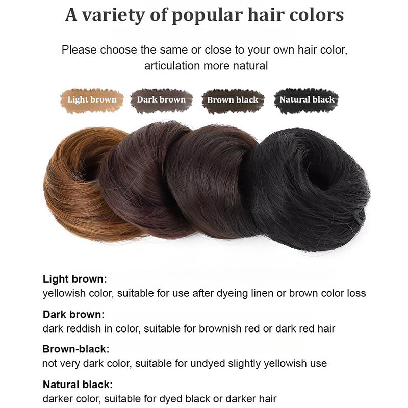 【✨ Rychlá změna účesu】💖 Simulační vlasové doplňky s parukou