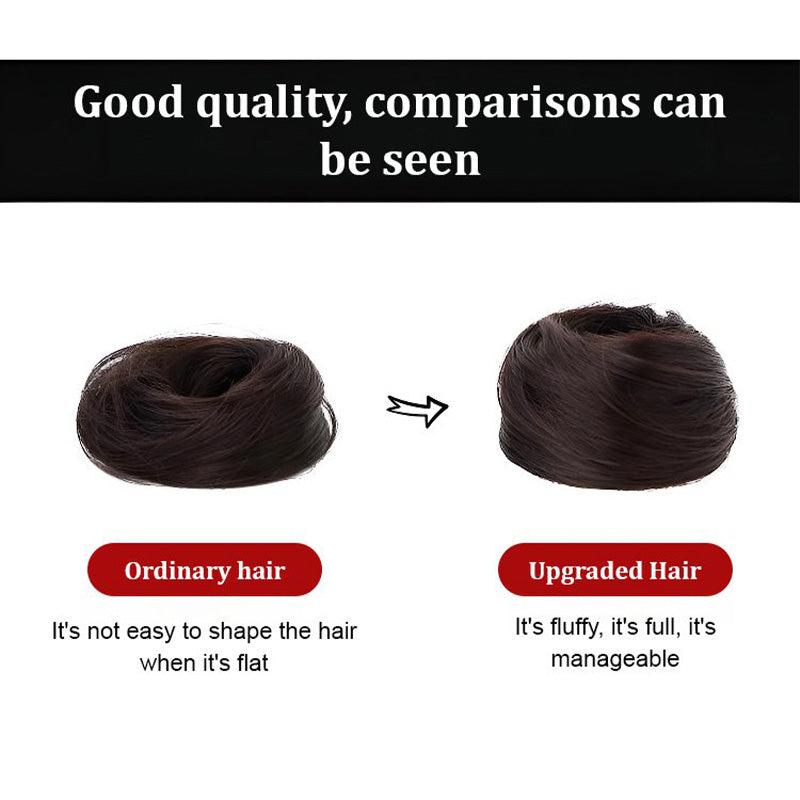 【✨ Rychlá změna účesu】💖 Simulační vlasové doplňky s parukou